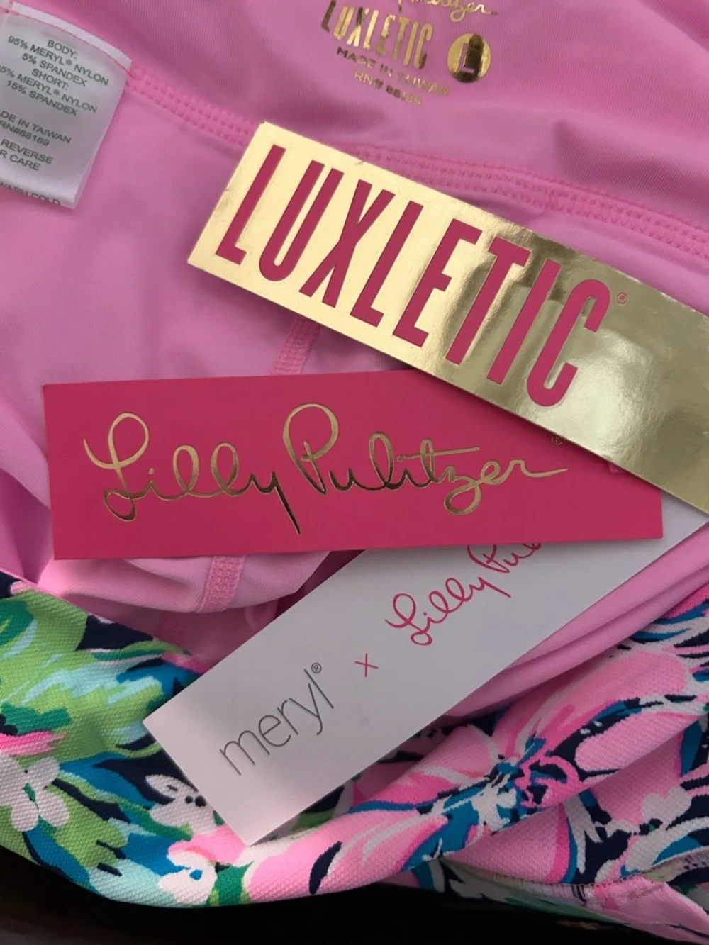 NEW - Lilly Pulitzer - Maryana Skort - High Tide Tall Order -Floral- Size: Large - Picture 11 of 12